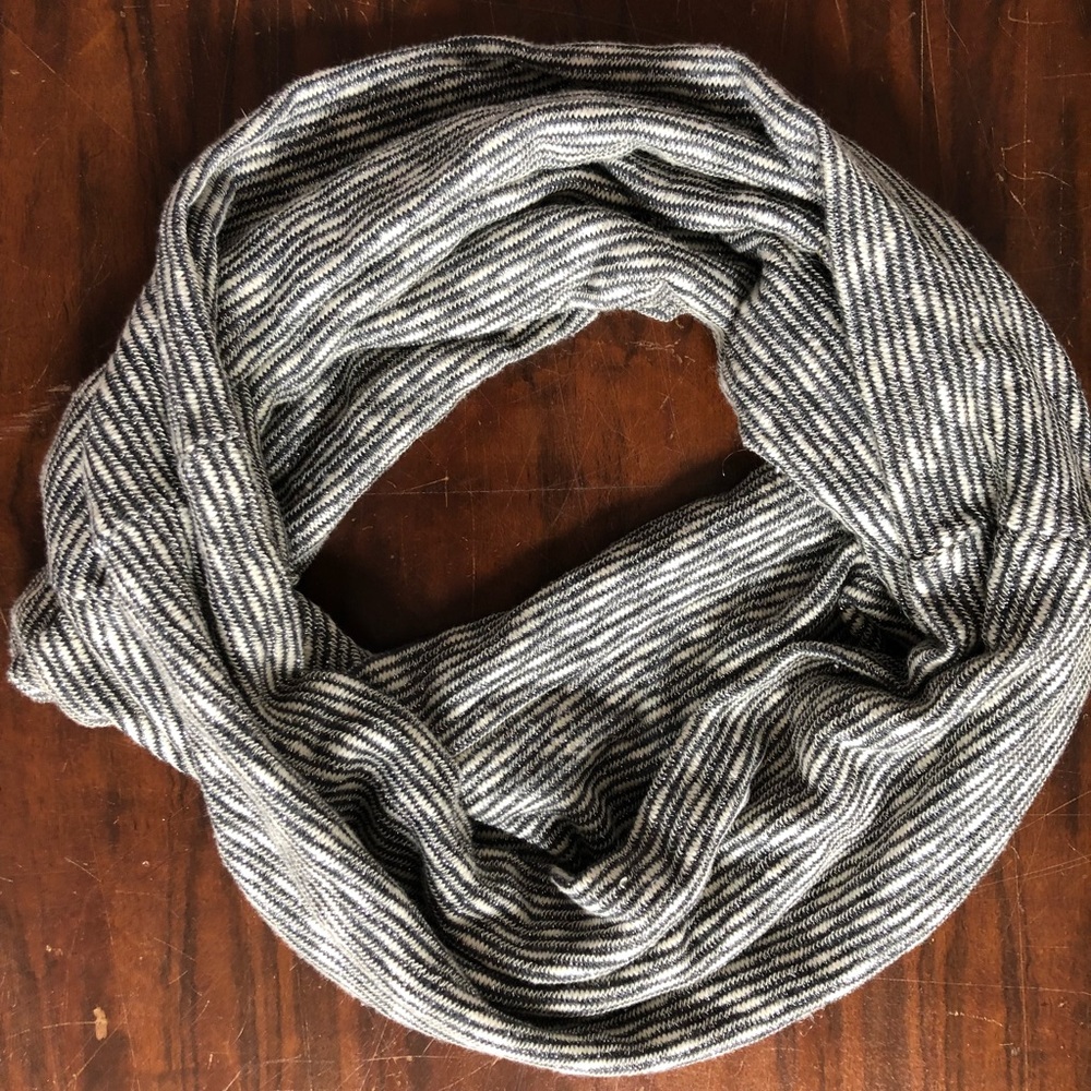 Striped Infinity Scarf